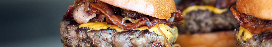 Eating Barbeque Burger at SCHULZE'S RESTAURANT restaurant in Rosenberg, TX.